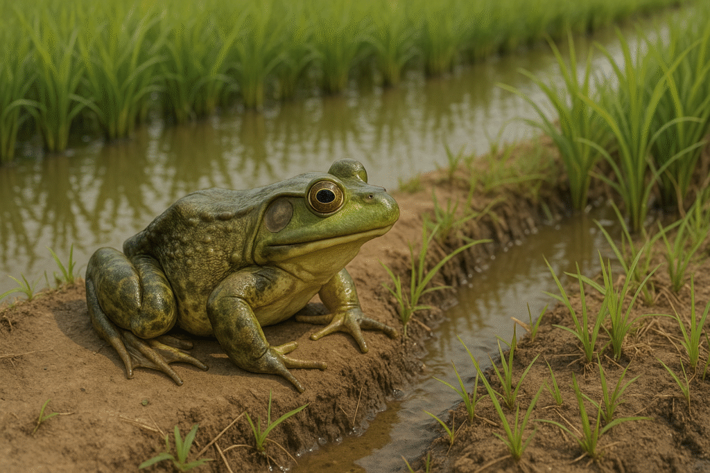 ウシガエルとは｜特徴・生態・外来種としての影響をていねいに紹介【せいかつ生き物図鑑】 | せいかつ生き物図鑑