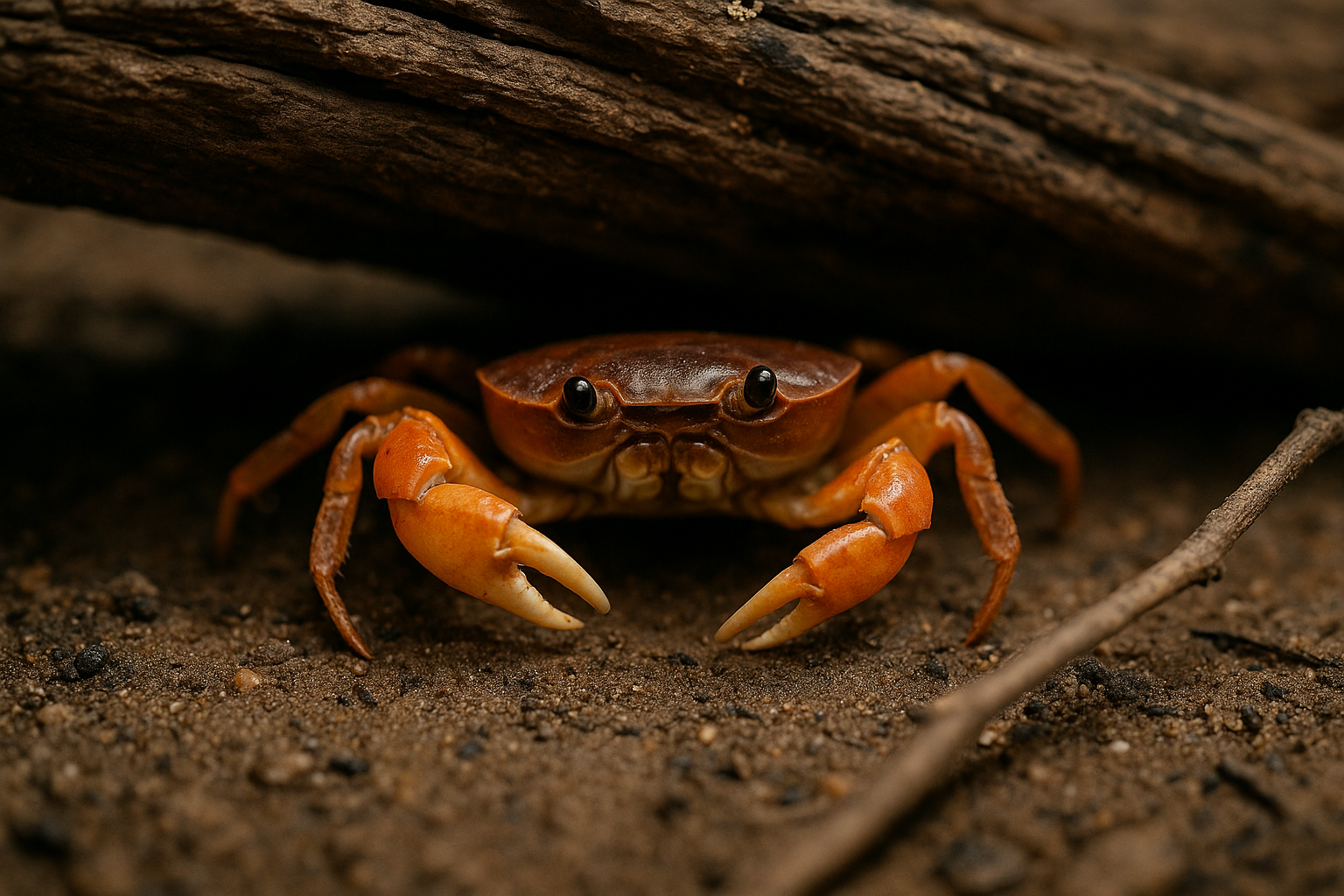淡水カニが生きる境界とは|川と森をつなぐ生態的な役割【せいかつ生き物図鑑】 | せいかつ生き物図鑑